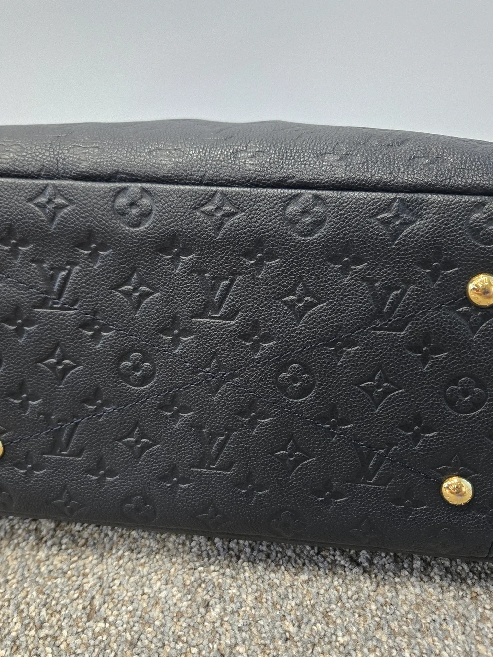 Louis Vuitton Infini Monogram Embossed Leather Top-Handle Bag